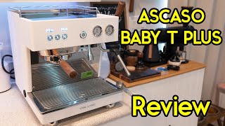 ASCASO BABY T PLUS Review  La Marzocco Mini Competition [upl. by Ecienahs635]