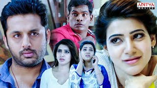 Nithin New Movie Scenes  Samantha Anupama  A Aa Hindi Dubbed Movie  Aditya Movies [upl. by Adali770]