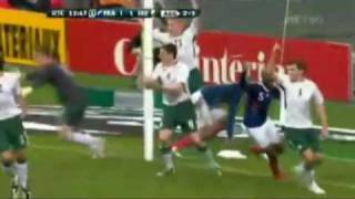 Thierry Henry Handball Ireland V France 11 agg 12 Hand Of Frog God 181109 BestGood Quality [upl. by Elodie]