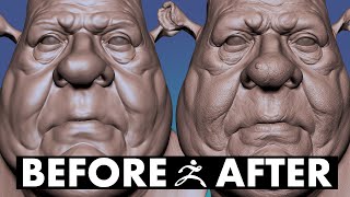 The Ultimate Guide to Sculpting Pores in ZBrush  Advanced Sculpting Techniques [upl. by Neeven]