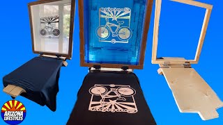 Cheapest DIY Screen Printing to make T Shirts and how I made it [upl. by Chickie]