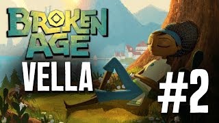 Broken Age Gameplay Walkthrough Part 2  Vella  In the Clouds [upl. by Fonda]