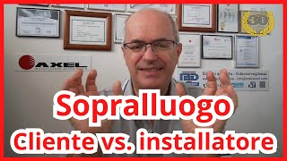 Come farebbe limpianto il cliente e come lo farebbe linstallatore forse [upl. by Dowzall]