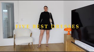 Five best dresses for curvy figures  midsize styling tips  UK size 1214 [upl. by Breen]