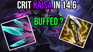 CRIT Kaisa got BUFFED amp NERFED in 146  Kaisa Season 14 guide [upl. by Gabby470]