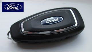 How To Replace Change A FORD Keyless Remote Key Battery  EcoSport Fiesta Mondeo Kuga CMax Focus [upl. by Antonin]