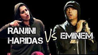 Ranjini Haridas Vs Eminem  Eminem നെ ഞെട്ടിച്ച Rap Song  Big Boss [upl. by Vas]