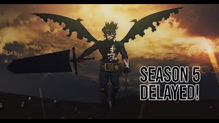 BLACK CLOVER SEASON 5 RELEASE DATE UPDATES  Black Clover Episode 171New Season Release Date [upl. by Ruthy984]