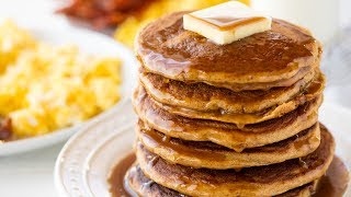 How to Make Healthy Whole Wheat Pancakes [upl. by Gail]