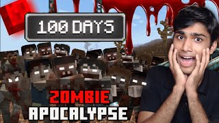 100 DAYS  Minecraft Zombie Apocalypse [upl. by Eibber]