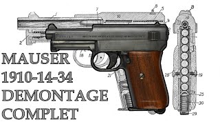 Tutarmes Démontageremontage des Mauser 191019141934 [upl. by Starlin]