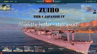 World of Warships  ZUIHO Review amp Gameplay [upl. by Yrelbmik]