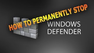 How To Disable Window Defender Permanently in Window 1087 [upl. by Stryker]