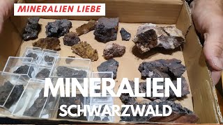 Mineralien vom Heuberg Schweighasuen im Schwarzwald  Hämatit Limonit Glaskopf [upl. by Fidele]