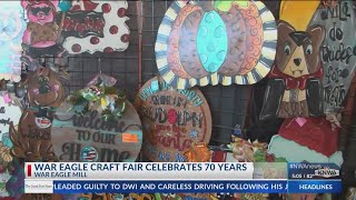 Crafters gather in Hindsville for 70th War Eagle Fair [upl. by Beaulieu]