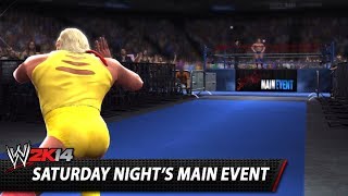 WWE 2K14 Community Showcase Saturday Nights Main Event Arena PlayStation 3 [upl. by Aiykan408]