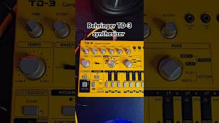 Behringer TD3 synthesizer shorts synthesizer [upl. by Selway]