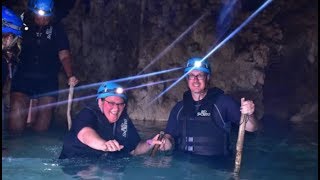 Exploring Rio Secreto The Secret River  2019 Royal Caribbean Cruise  Day 61 42319 [upl. by Elocn]