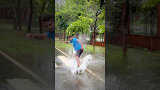 Skating amp Rain🫠 ❤️ skateroadskating rollerblading [upl. by Yerhpmuh]