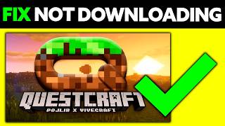 How To FIX Questcraft Not Downloading 2024  UPDATED [upl. by Etteyafal]