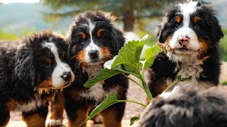 Meet Our 9 Week Old Bernese Mountain Dog Puppies PUPDATE  Ep 13 [upl. by Opaline]