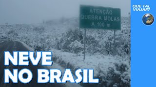 Que tal viajar para ver neve no Brasil [upl. by Imorej180]