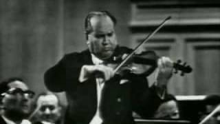 David Oistrakh plays Tchaikovsky Concerto 1st Mov Part 1 [upl. by Rialcnis264]