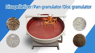 Disc pelletizerPan granulatorDisc granulator [upl. by Elsy]