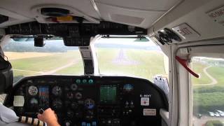 Landing into Southampton Airport  Aurigny Air [upl. by Uball326]