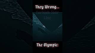 HMT Olympic history ships edit titanic ww1 oceanliners sinking battleship [upl. by Hillary]