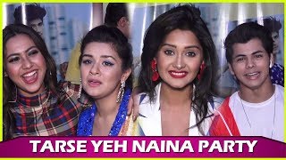 Tarse Yeh Naina Song Launch Party Reem Shaikh Siddharth Nigam Kanchi Singh [upl. by Jolie273]