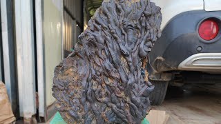 ពពុះ​សំរឹទ្ធ Hematite rock [upl. by Dyal]