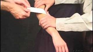 Mulligan Taping Techniques  Tennis Elbow [upl. by Brandt480]