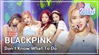 ComeBack Stage BLACKPINK  Dont Know What To Do 블랙핑크  Dont Know What To Do [upl. by Aihsyak]