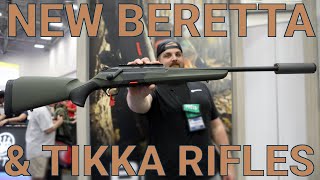 New Beretta BRX1 amp Tikka Rifles at NRAAM 2024 [upl. by Rush]