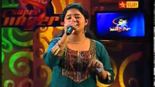 Vijay tv Super Singer 3 Dhanyaushri 30 11 2010 HD [upl. by Valenza]