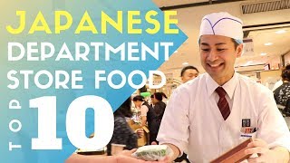 Japanese Department Store Food Top 10 at Tokyo Shibuya Tokyu Food Show [upl. by Patterman]