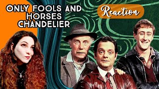 American Reacts  Only Fools and Horses  CHANDELIER [upl. by Newbill]