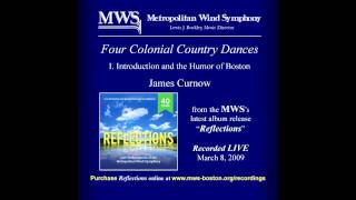 Four Colonial Country Dances mvt 1  Metropolitan Wind Symphony [upl. by Farris187]