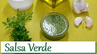 ¿Cómo hacer Salsa Verde Las Recetas del Hortelano [upl. by Akaenahs]