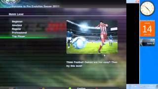 Instalando PES 2011 de CD [upl. by Grata]