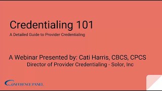 Credentialing 101 A Detailed Guide to Provider Credentialing Save 10   HEALTHCPTI [upl. by Nalyk]