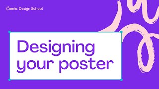 8 Designing your Poster in Canva  Skills [upl. by Grosberg998]