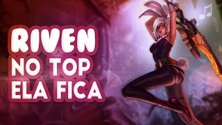 RIVEN No Top Ela Fica Paródia MC Delano  Na Ponta Ela Fica [upl. by Ayikaz]