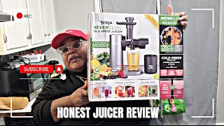 HOW TO JUICE  NINJA COLD PRESS JUICER  HONEST REVIEW [upl. by Petra116]