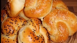 Acma  türkische weiche Brötchen mit und ohne Füllung  Sallys Welt [upl. by Jewett693]