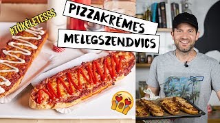 Zéféle pizzakrémes melegszendvics [upl. by Eirrak522]