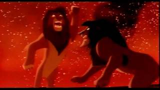 Simba VS Scar Italian Reverse Scene [upl. by Eenad]