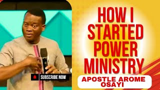 HOW TO OPERATE IN POWER  APOSTLE AROME OSAYI [upl. by Sorazal]