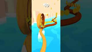 spiral roll game 63th level 👈🤣 comedy gaming spiralroll viral shorts [upl. by Anitnatsnok]